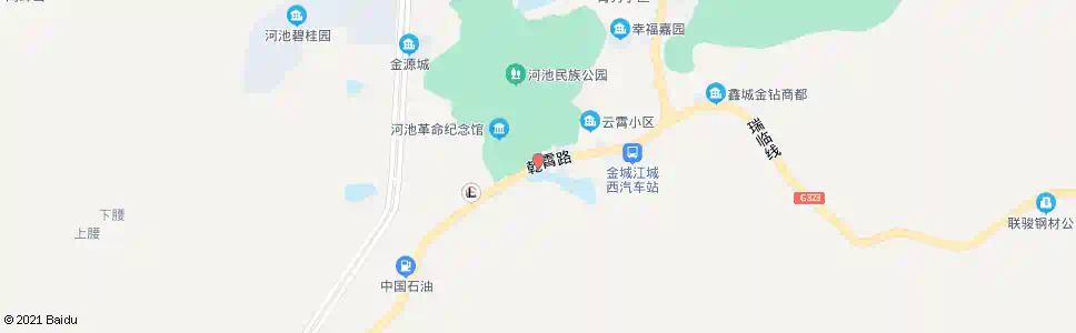 河池六圩派出所_公交站地图_河池公交_妙搜公交查询2025