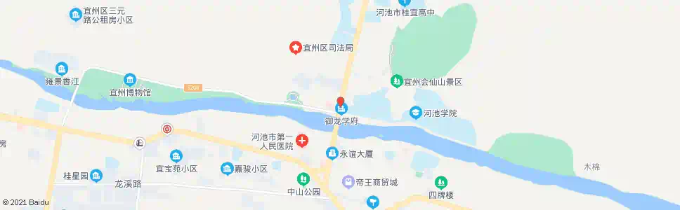 河池河池学院_公交站地图_河池公交_妙搜公交查询2025