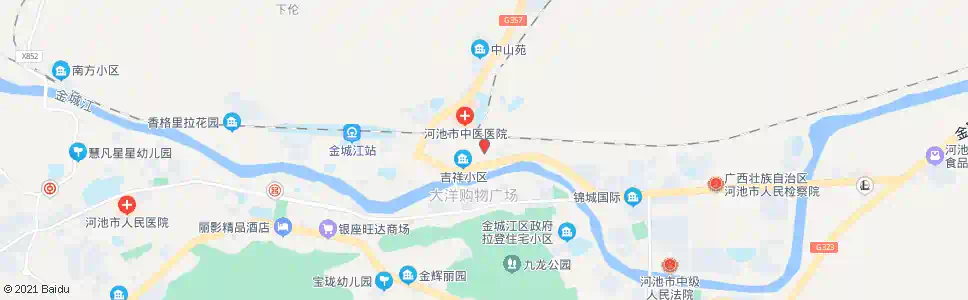 河池城北客运站_公交站地图_河池公交_妙搜公交查询2025