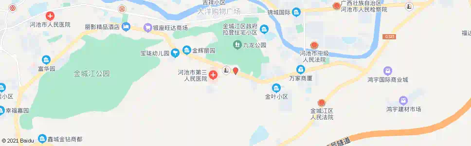 河池公路工程处_公交站地图_河池公交_妙搜公交查询2025