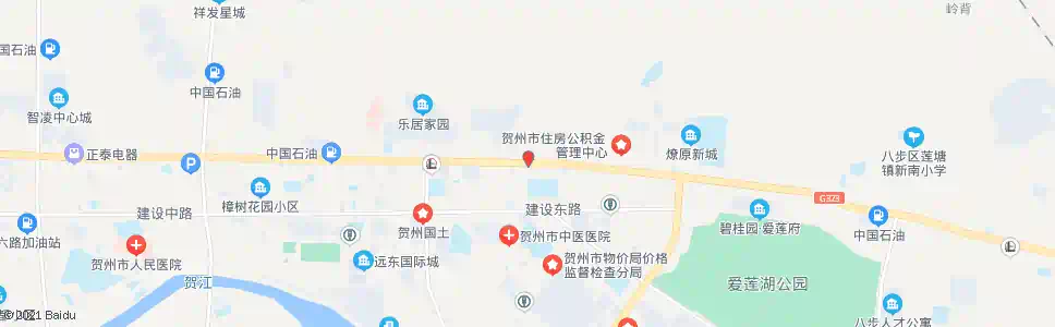 贺州中医院路口_公交站地图_贺州公交_妙搜公交查询2025