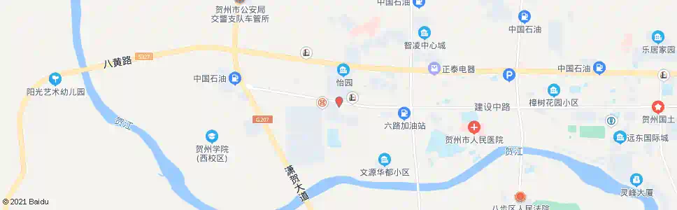 贺州区林业局(贺江中学)_公交站地图_贺州公交_妙搜公交查询2025