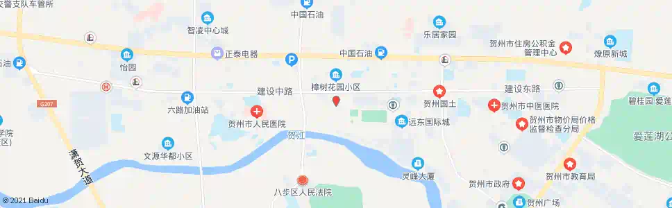 贺州富亮大厦_公交站地图_贺州公交_妙搜公交查询2025