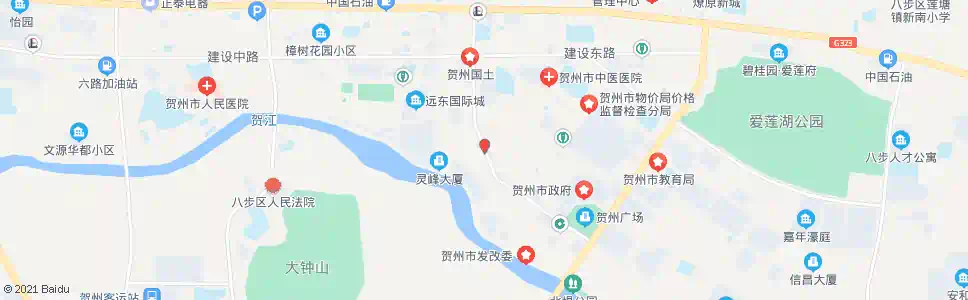 贺州荣顺医院_公交站地图_贺州公交_妙搜公交查询2025