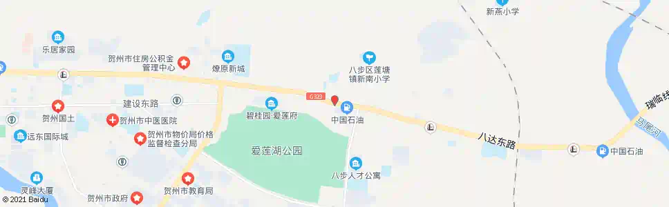 贺州银洲山莊_公交站地图_贺州公交_妙搜公交查询2025