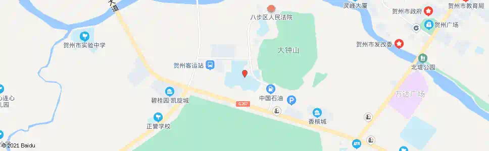 贺州贺州市第二高级中学_公交站地图_贺州公交_妙搜公交查询2025