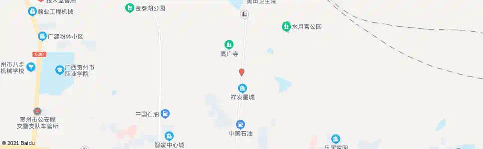 贺州白家寨_公交站地图_贺州公交_妙搜公交查询2025