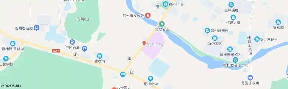 贺州永丰宾馆_公交站地图_贺州公交_妙搜公交查询2025