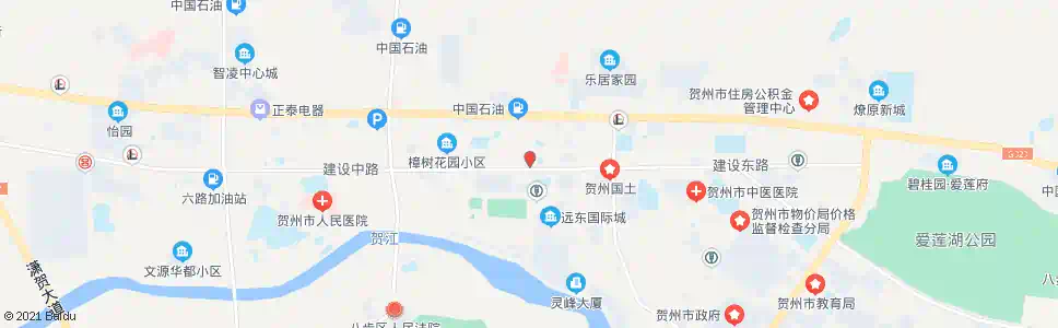 贺州邮电大厦_公交站地图_贺州公交_妙搜公交查询2025
