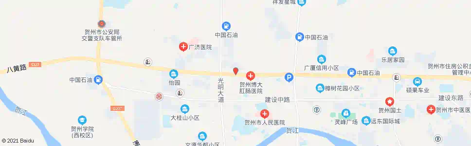 贺州丽新酒店_公交站地图_贺州公交_妙搜公交查询2025