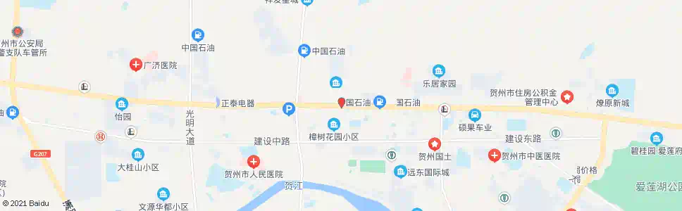 贺州黄田中学路口_公交站地图_贺州公交_妙搜公交查询2025