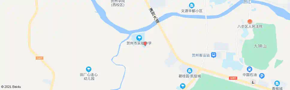 贺州芳林初中路口_公交站地图_贺州公交_妙搜公交查询2025