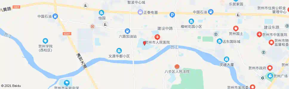贺州贺州学院(东区)_公交站地图_贺州公交_妙搜公交查询2025