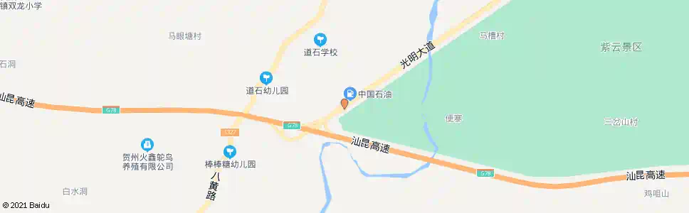 贺州收费站路口_公交站地图_贺州公交_妙搜公交查询2025