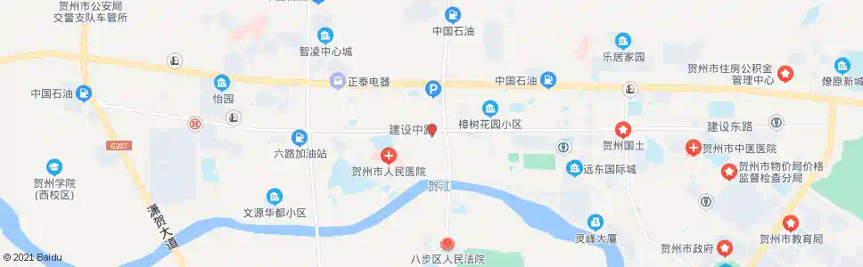贺州八步街道办事处_公交站地图_贺州公交_妙搜公交查询2025