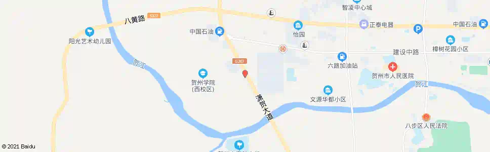 贺州木材市场_公交站地图_贺州公交_妙搜公交查询2025