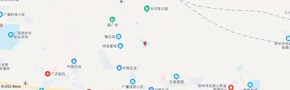 贺州黄田初级中学_公交站地图_贺州公交_妙搜公交查询2025