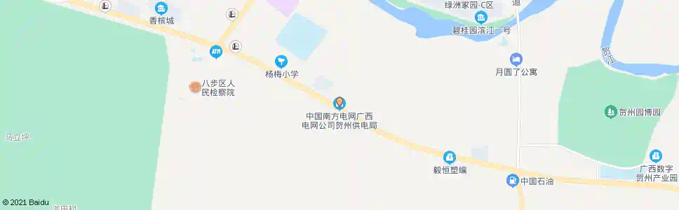 贺州电力公司_公交站地图_贺州公交_妙搜公交查询2025