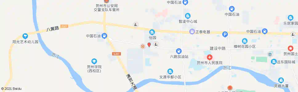 贺州行知中学路口_公交站地图_贺州公交_妙搜公交查询2025