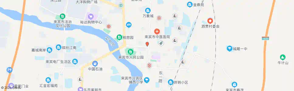 来宾森明大厦_公交站地图_来宾公交_妙搜公交查询2025