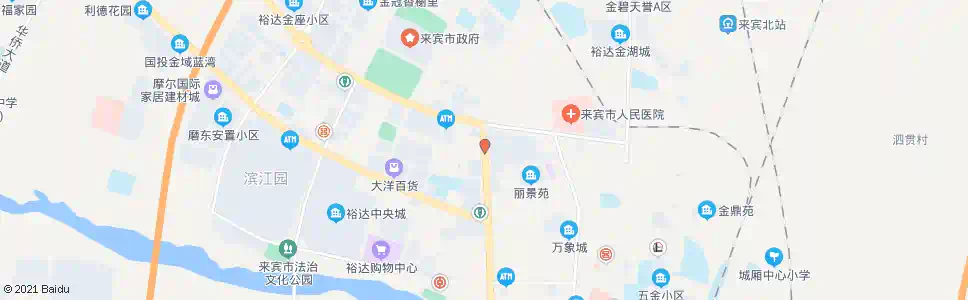 来宾市地税局_公交站地图_来宾公交_妙搜公交查询2025