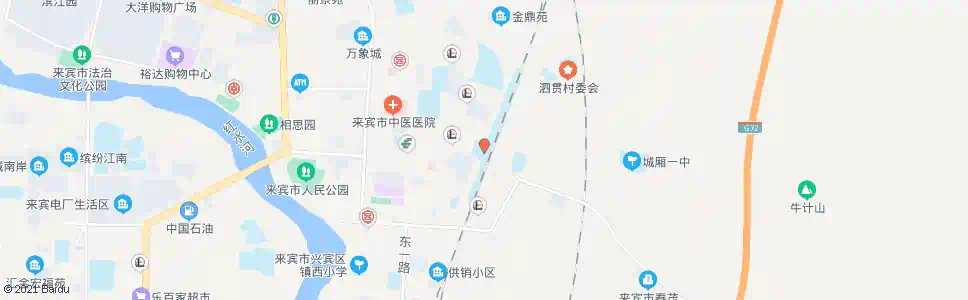来宾来宾军分区_公交站地图_来宾公交_妙搜公交查询2025