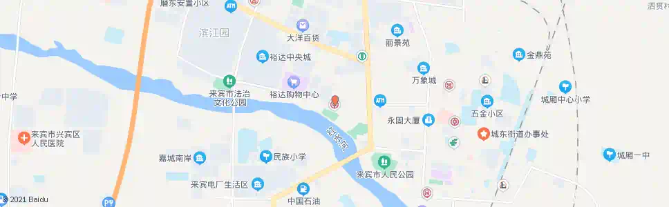 来宾北海南路口_公交站地图_来宾公交_妙搜公交查询2025