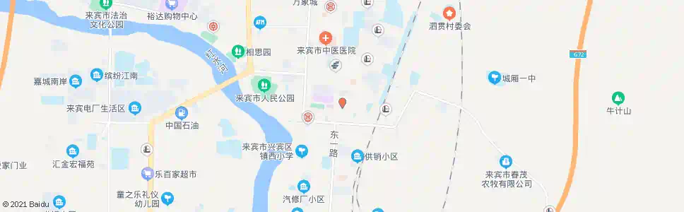 来宾百家惠超市_公交站地图_来宾公交_妙搜公交查询2025