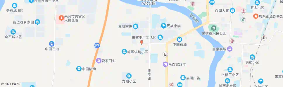 来宾城西派出所_公交站地图_来宾公交_妙搜公交查询2025
