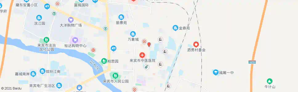 来宾兴宾检察院_公交站地图_来宾公交_妙搜公交查询2025