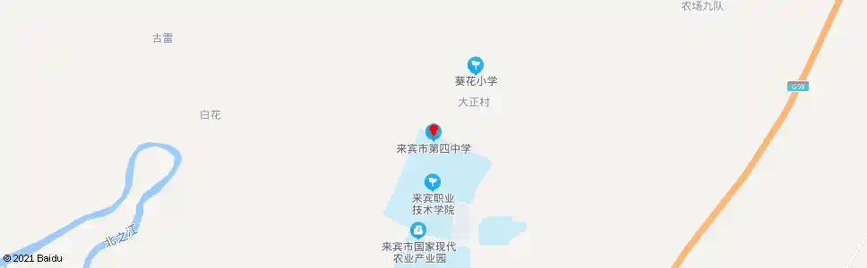 来宾来宾四中_公交站地图_来宾公交_妙搜公交查询2025