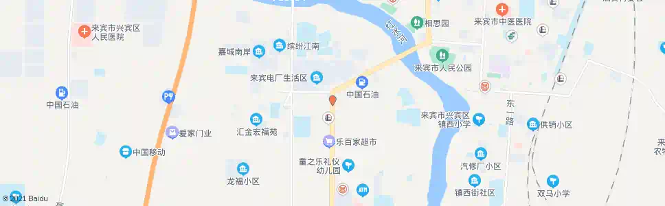 来宾电厂圆盘_公交站地图_来宾公交_妙搜公交查询2025