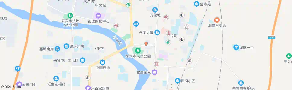 来宾来宾一中_公交站地图_来宾公交_妙搜公交查询2025