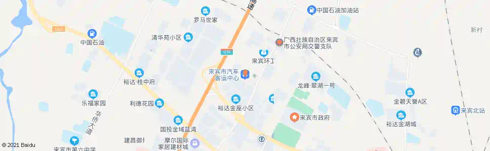 来宾客运中心_公交站地图_来宾公交_妙搜公交查询2025