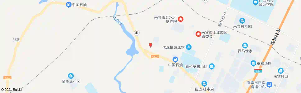 来宾党校_公交站地图_来宾公交_妙搜公交查询2025