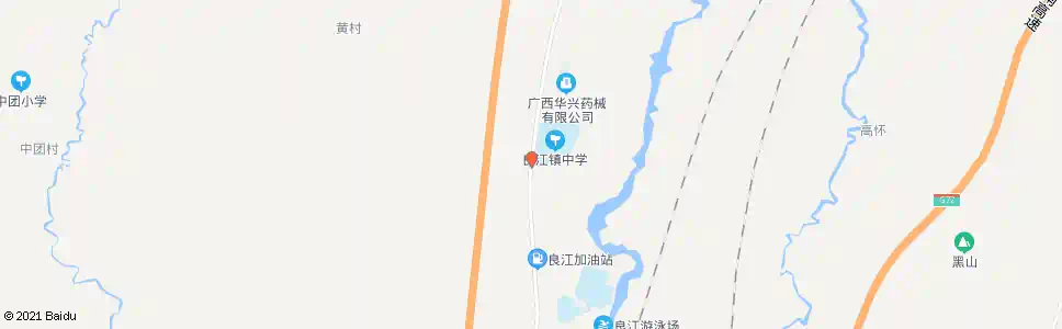 来宾良江二中_公交站地图_来宾公交_妙搜公交查询2025