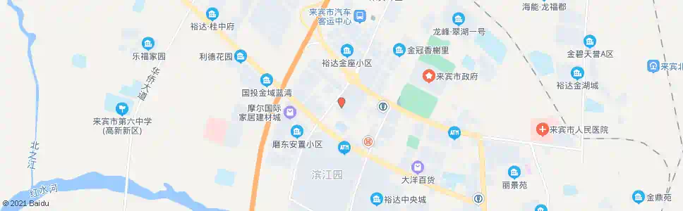 来宾福鑫园_公交站地图_来宾公交_妙搜公交查询2025