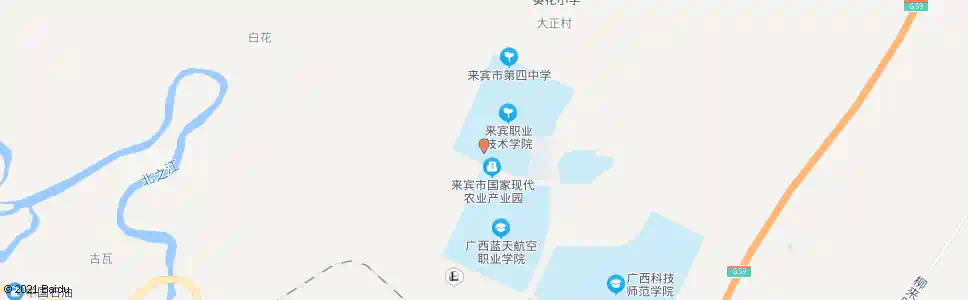 来宾来宾卫校_公交站地图_来宾公交_妙搜公交查询2025