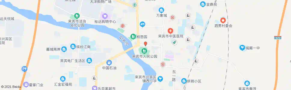 来宾来宾公园_公交站地图_来宾公交_妙搜公交查询2025