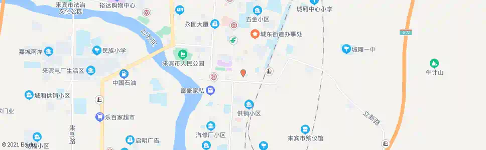 来宾建宾市场_公交站地图_来宾公交_妙搜公交查询2025