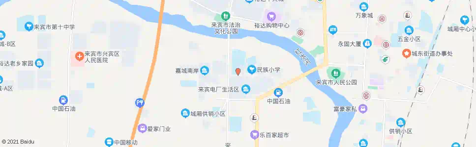 来宾市八中_公交站地图_来宾公交_妙搜公交查询2025