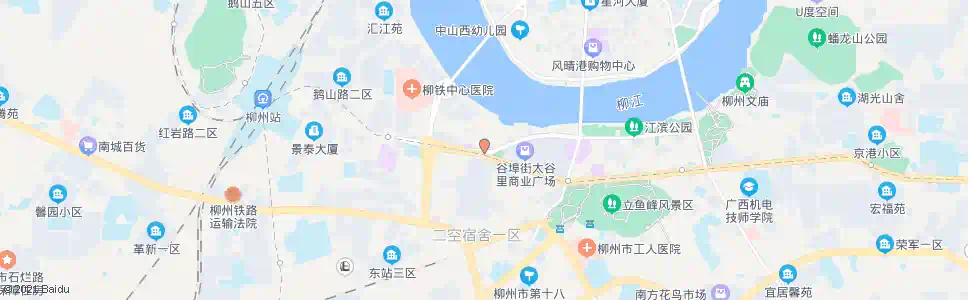 柳州飞鹅商城(华地工贸)_公交站地图_柳州公交_妙搜公交查询2025