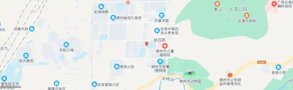 柳州航生航四路口_公交站地图_柳州公交_妙搜公交查询2025