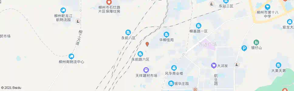 柳州永前七区_公交站地图_柳州公交_妙搜公交查询2025