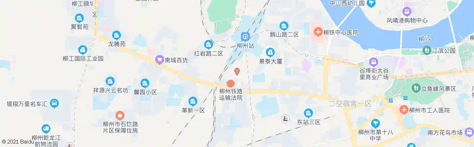 柳州南站路中_公交站地图_柳州公交_妙搜公交查询2025