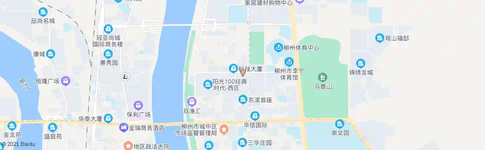 柳州东城印象_公交站地图_柳州公交_妙搜公交查询2025