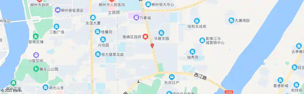 柳州鱼峰区政府_公交站地图_柳州公交_妙搜公交查询2025