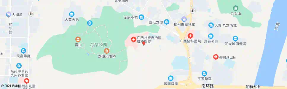 柳州嘉汇龙潭(龙潭医院路口)_公交站地图_柳州公交_妙搜公交查询2025