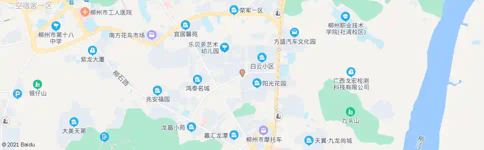 柳州香榭花都_公交站地图_柳州公交_妙搜公交查询2025