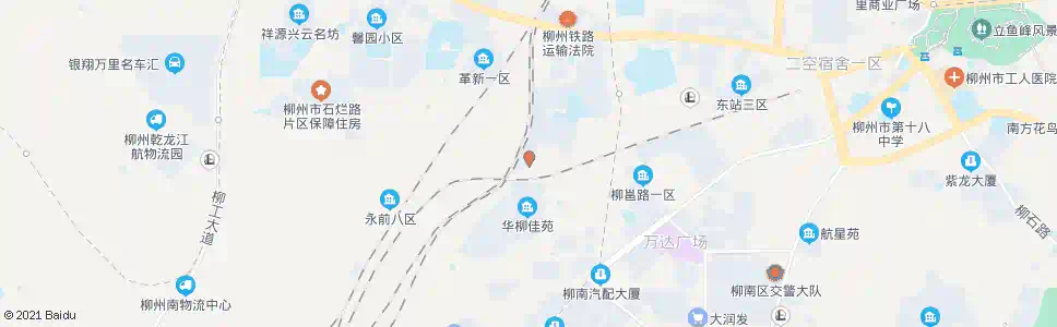 柳州永前五区_公交站地图_柳州公交_妙搜公交查询2025